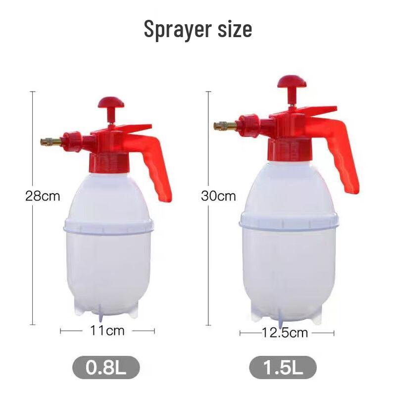 High-Pressure Disinfectant & Cleaning Spray Bottle Set