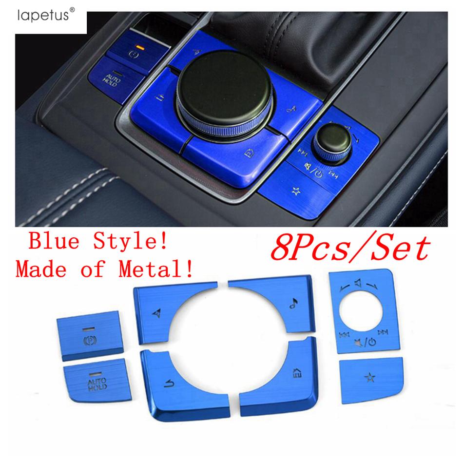 Car Engine Start Stop Multimedia Knob Button Panel Sequ Cover Trim Accessories For Mazda 3  - 2025 / CX-30  - 2025
