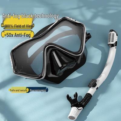 2025 Snorkel and Diving Mask Set - Full Dry Snorkeling Gear
