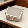 Women Mini Leather Jewelry Storage Box Portable Ring Holder Earrings Necklace Organizer Travel Jewelry Case