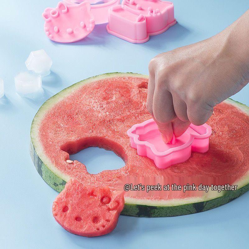3D Katze Wassermelone Keksform zum Selberbacken
