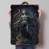 Poster Stampato di Medusa la Gorgone Arte Murale Retrò Personalizzato Segni Metallici Vintage in Latta per Arredamento Casa Ufficio Accessori Stanza Casa