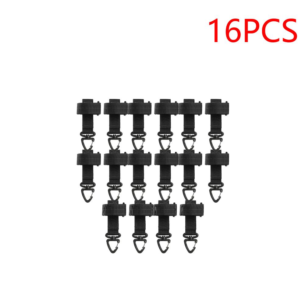 8-40PCS Gloves Hook Climbing Rope Storage Buckle Camping Mountaineering Hanging Buckles Outdoor Accessories