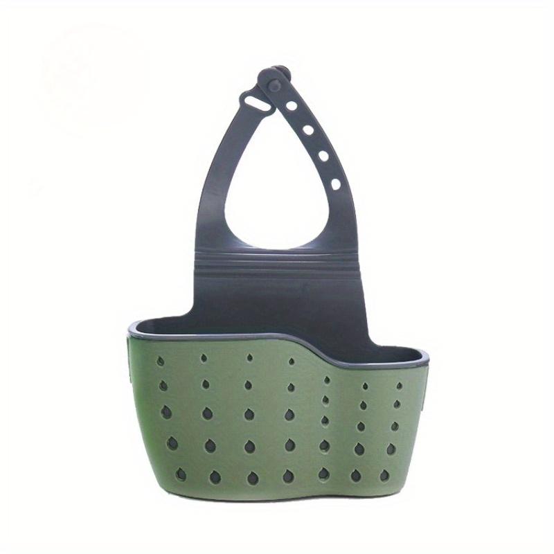 

1 шт. Регулируемый силиконовый поддон для раковины - Многофункциональный кухонный органайзер для губок, щеток для мытья и чистящих средств