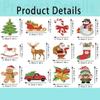 Diamond Painting Craft Diamond Painting Keychains Acrylic DIY Keychain Kit  Christmas Gift