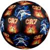 Ronaldo's Cr7 Soccer Poster Size 5 Football Machine Sewn Indoor/Outdoor Training and Matches Ideal for Soccer Enthusiasts
