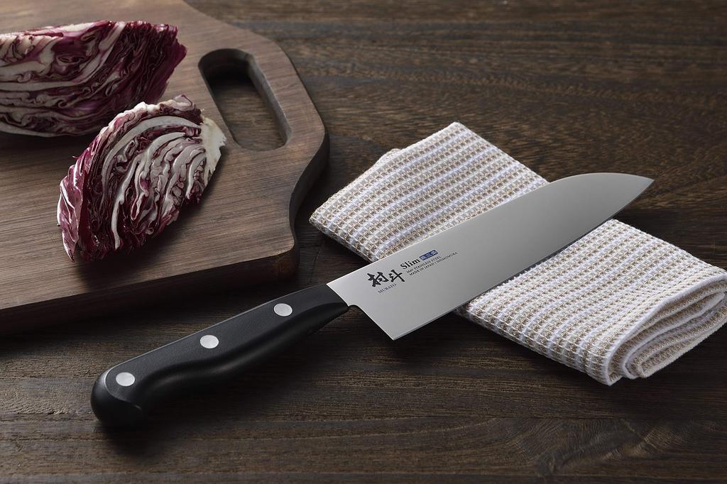 Sada nožů Shimomura Kogyo vyrobená v Japonsku, 3dílná, 16,5 cm [Murato Slim] MSL-902