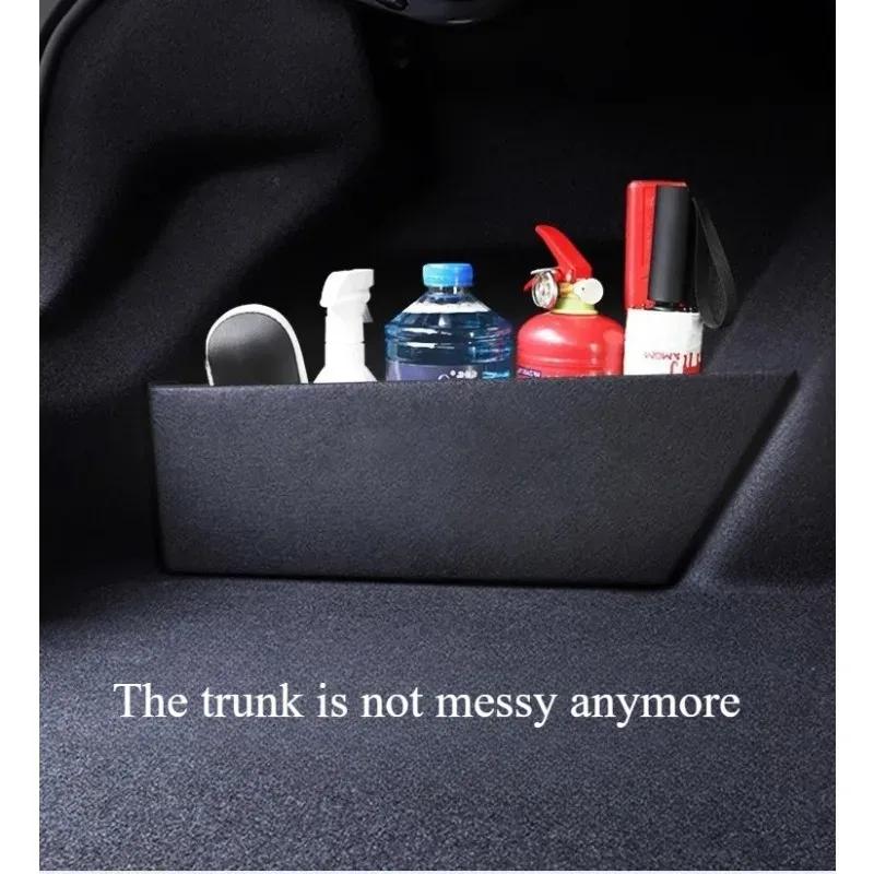 Trunk Baffle for Tesla Model 3 Y Juniper Tail Box Separate Storage Partitions Board Boot Side Baffles Organizer Trunk 2017-2025