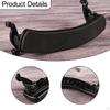 Violin Shoulder Rest Black Easy To Use Thickened Musical Instrument Accessory Pad for