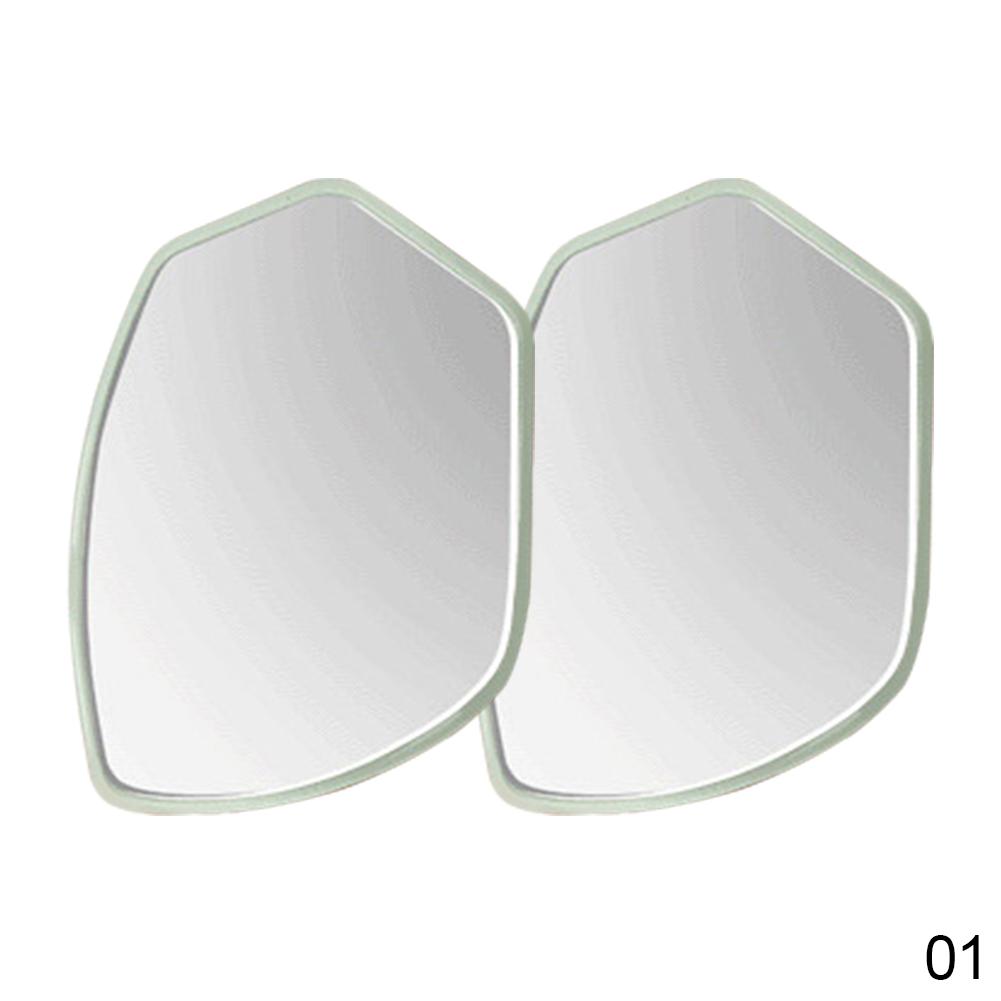 360 Degree HD Blind Spot Mirror Adjustable 2Pcs Car Rearview Convex Mirror for Reverse Wide Angle Vehicle Parking Rimless