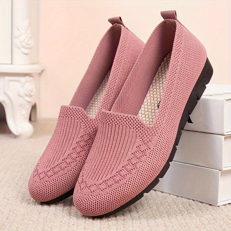 [Casual Women's Sneakers] Sneakers, Casual Shoes Women's Summer Mesh Breathable Flat Shoes Ladies Comfort Light Women Slip on Loafers