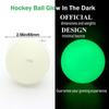 6PCS Hollow Hockey Balls High Visibility Glow Hockey Balls Hockey Practice Balls  Night Hockey Games