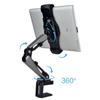 Xnyocn 360 Adjustable Bed Tablet Stand for 4-12.9inch Mobile Phones Tablets Lazy Arm Bed Desk Tablet Mount Support for iPad Mini