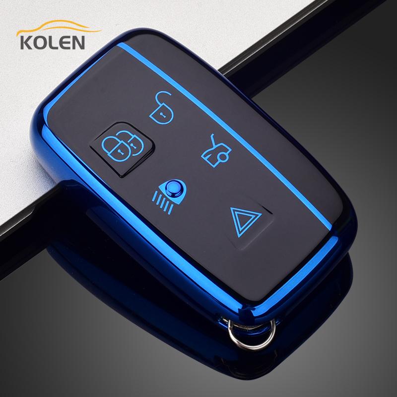 Tpu Car Remote Key Case Cover Shell Fob For Land Rover A9 Range Rover Sport Evoque Freelander 2 Discovery Jaguar Xe Xj Xf Guitar