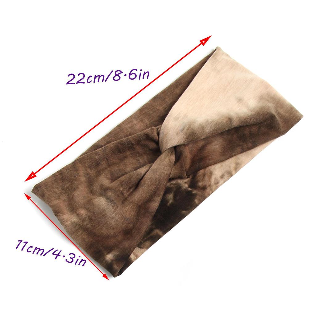 Leopardenmuster Batik Stirnband & Haarband für den Sommer