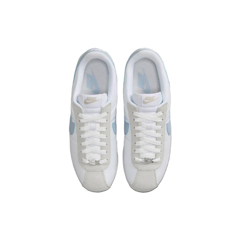 Nike Cortez Textile White Light Orewood Brown Summit White Light Armory Blue Women's DZ2795-100