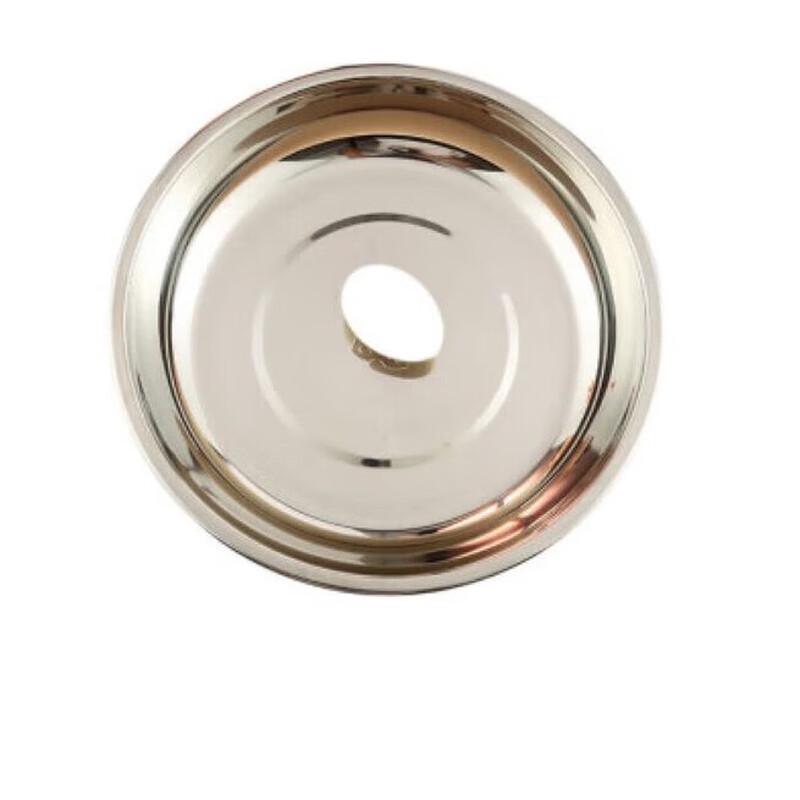 Huihuang 24cm 304 Stainless Steel Round Dinner Plate