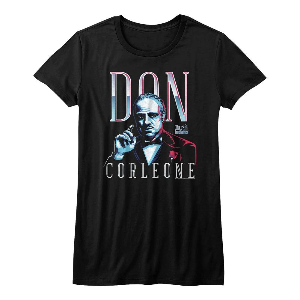 The Godfather Don Corleone Bust Photo Womans Fitted T Shirt Great Classic Movie L