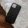 Embossed Solid Color Phone Case for Apple iPhone 15/14/13PRO/16/11 - Large Hole, Soft Shell