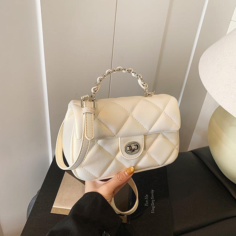 

Летняя модная сумочка маленькая сумка женская новая простая ромбовидная квадратная сумка универсальная на плечо сумка-мессенджер