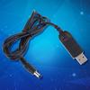 Adjustable Voltage Step Up Universal QC3.0 USB To for DC 12V 1.5A 5.5x2.1mm Cable Power Boost Line For WiFi Router LED S