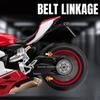 Large 1:9 1199 RR1000 Motorcycle Model Car Toy Shock Absorption Wheel Steering Metal Diecast Motor Models Hobby Ornaments Gifts