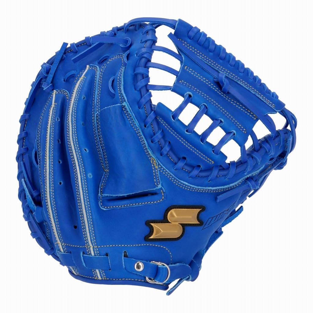 SSK Softball Wind Dream Series Baseball Hat WNSM1225 Blue L Catcher's (60cm) (Right-Handed Throw)