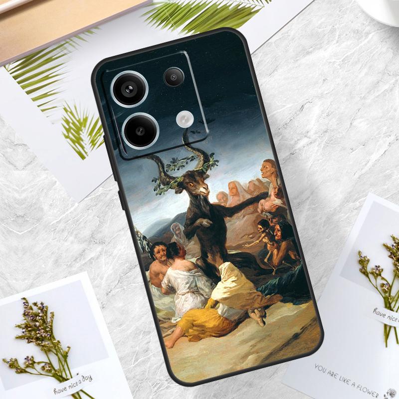 

Francisco Goya Paintings Case For Xiaomi Redmi Note 13 Pro 12 11 10 9 9S 10S 11S 12S Cover For Redmi 12C 9C 10C 13C Redmi Note 13 Pro 4G