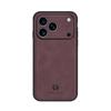 Magnetische Leder-Stoßfeste Handyhüllen für iphone 17 Pro Max 17 Air 16e 14 15 16 plus 12 13 Weicher Stoßfänger Rückseite Coque