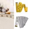 300CM PVC Fiber Tape Measure Soft Flexible Sturdy Sewing Ruler For Tailoring Crafts DIY Projects