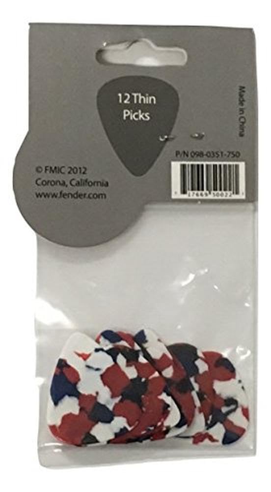 Fender Fender Pick 351 THN 12 PICK PICKPACK,CONF