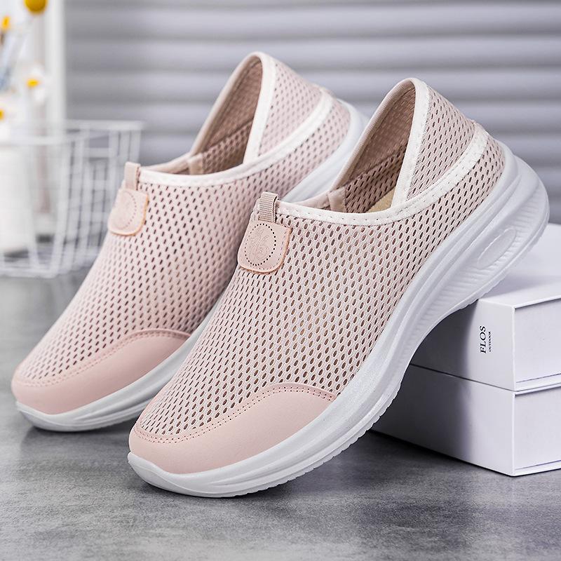 Shoes Women's South East Asia Single Shoes Mosquito Repellent Shoes Women's Shoes Lazy Mesh Shoes Breathable Casual Shoes