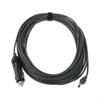 Satellite Car Dc Power Cable Gray Replacement to Cigarette Lighter Plug for Boats 12V