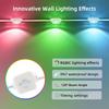 Permanent Outdoor Lights Smart LED Eaves Lights 16 Million DIY Colors Waterproof Eaves Lighting for Christmas Holiday Decoration