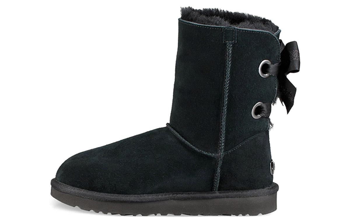 UGG Индивидуальные Bailey Bow Short Черные Женские 1098075-BLK 36