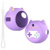 Silicone Case Protective Cover Anti-fall Silicone Protective Case with Lanyard for Punirunes Virtual Electronic Pets Accessories