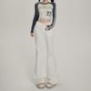Spicy Girl Low-Waist Black Micro-Flare Jeans for Women - Spring/Autumn 2025 Slim-Fit Wide-Leg Versatile Pants