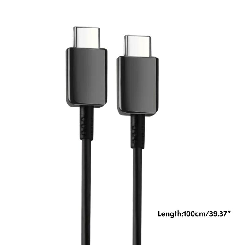 Reliable Type C To C Cable Type-C Phone Charger Wire Cord for GalaxyS23 S22 S21 Fast Charging and Long Lasting