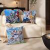 Uma Musume Pretty Derby Stitch Lucky Dragon pillow cover sofa cushion cover home room decoration children gift