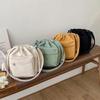 1 Pcs Messenger Bag Soft Slouchy Wallet Travel Bucket Bag Women Fashion Tote Handbag Padded Shoulder Drawstring Small Purse