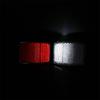 Front Rear Bicycle Reflective Reflector Bike Handlebar Reflector Bike Warning Light Bike Reflector
