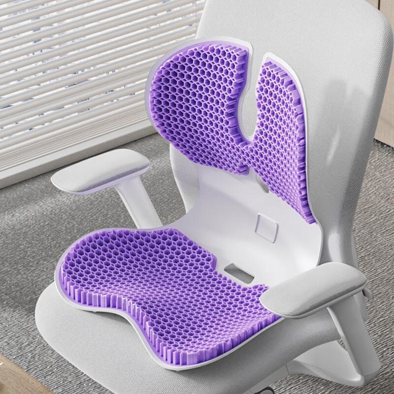 WEZHO Gel Honeycomb Ergonomic Lumbar Support Cushion