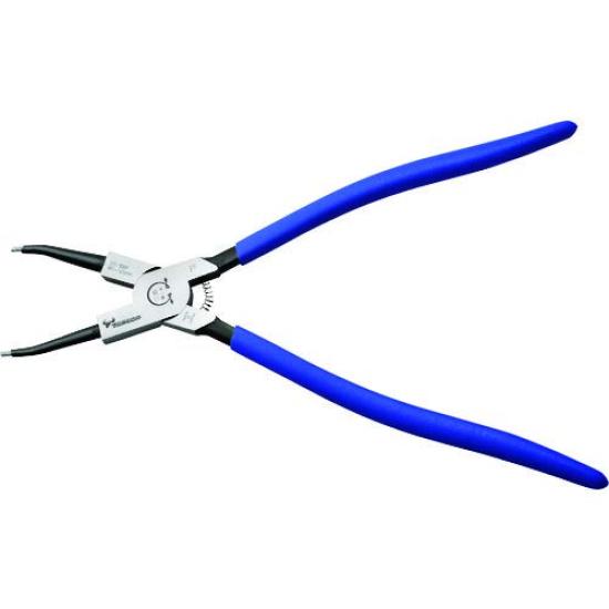 TSUNODA King TTC Hard Bit Snap Ring Pliers for Holes Straight Claw 300mm SIS300P