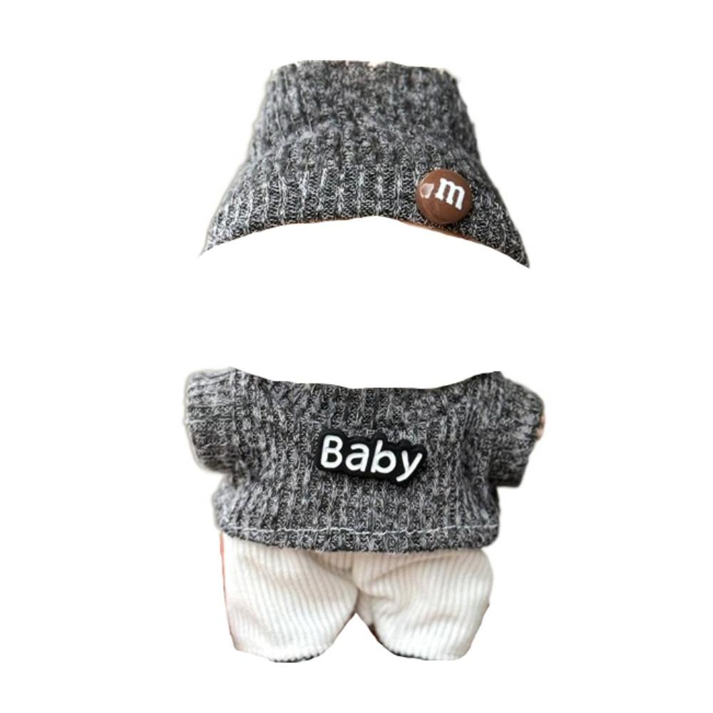 1 Set Dress Labubu Doll's Clothes Skirt Plush Dolls Clothes 17cm Labubu Clothes Set  for 17cm Labubu