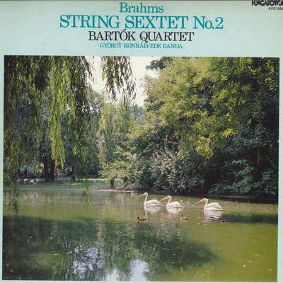 LP Record BARTOK QUARTET - Brahms: String Sextet No. 2 K17C9386 HUNGAROTON Japan Obi Classical Used