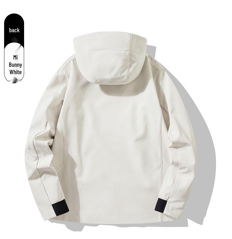 Unisex Graphene Softshell Windbreaker Jacket 2024: Light, Windproof Travel & Hiking Wear for Spring & Autumn.
