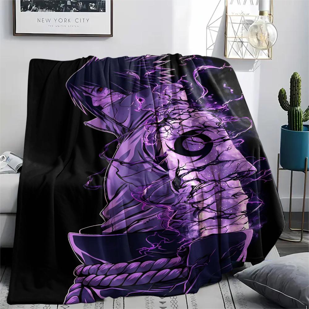 1Pc Cartoon Print Flannel Blanket, High Quality Comfortable for All Seasons, Home Decor, Warmth and Comfort, Perfect for Christmas Birthday Gift