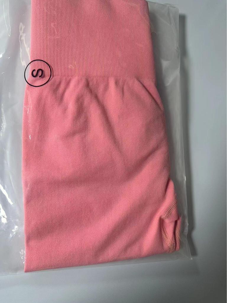 High-Waist Seamless Peach Lift Yoga Pants for Women