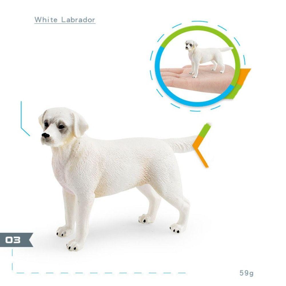 Great Dane Puppy Dog Figurine Labrador Rottweiler Simulation Dog Statue  Kids Toy