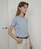 EN OR Basic Enor Crop T-Shirt - Blue
